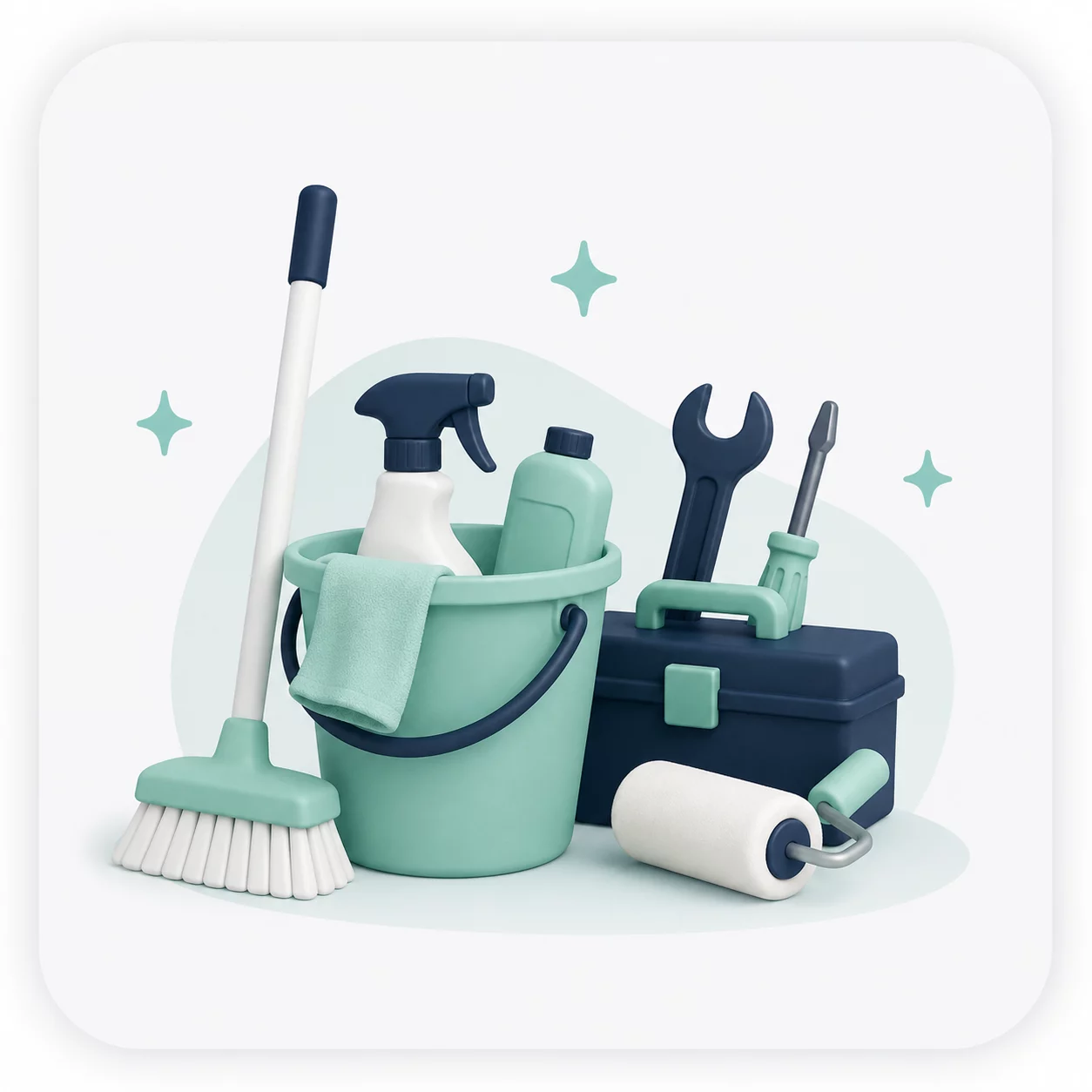 Reinigung & Handwerker